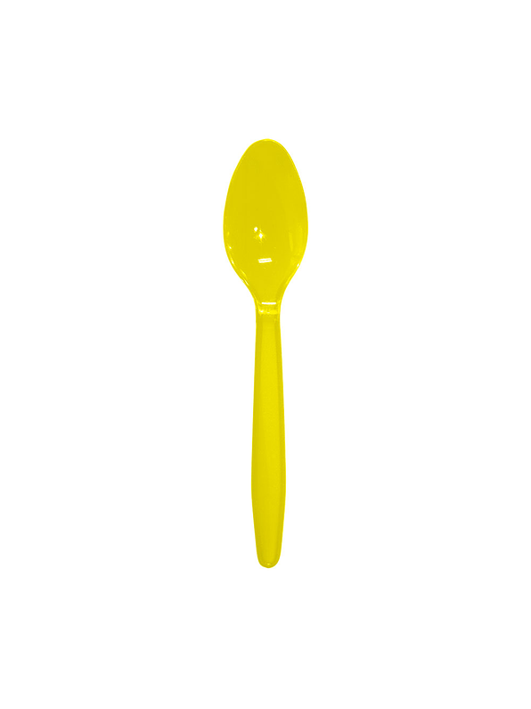 Cuchara Deluxe Amarillo X 12 Unidades 1