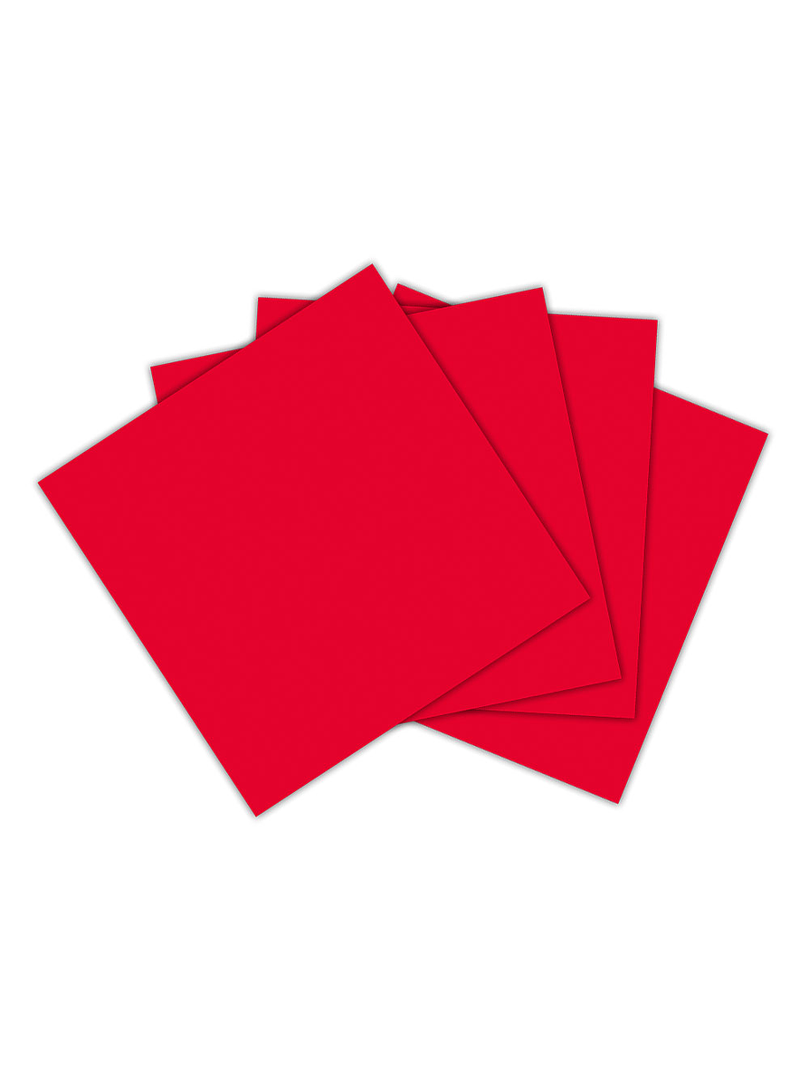 Servilleta Pequeña Rojo X 20 Unidades 1