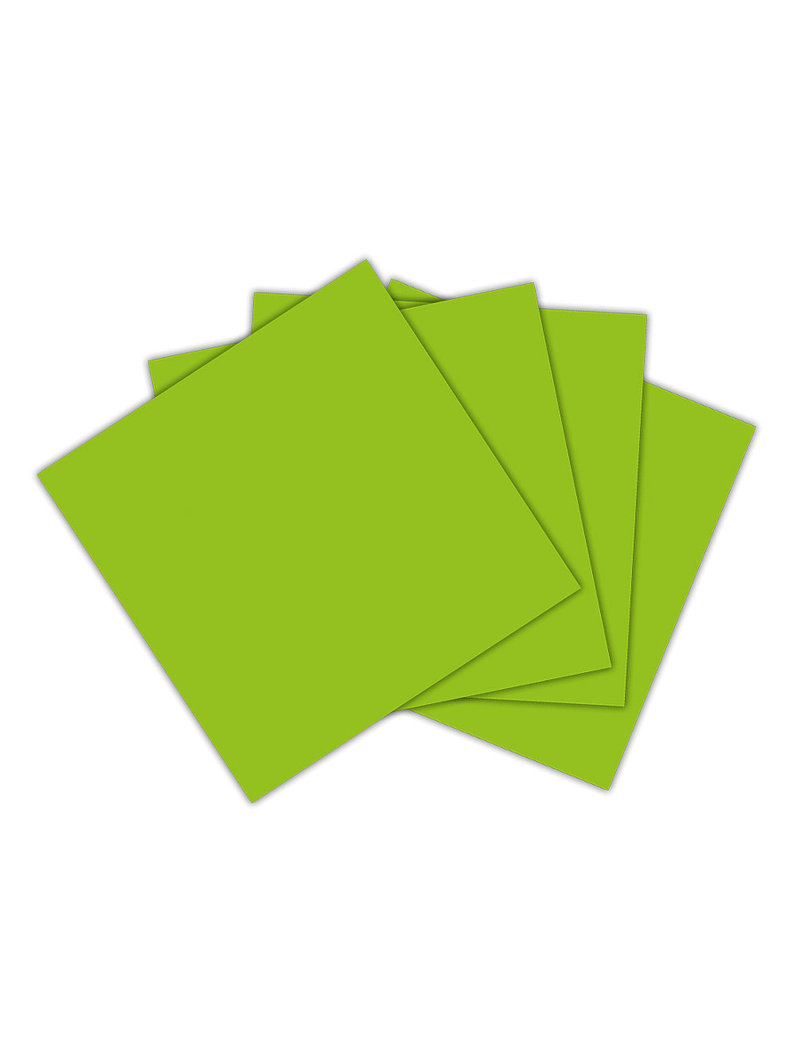 Servilleta Pequeña Verde Lima X 20 Unidades 1