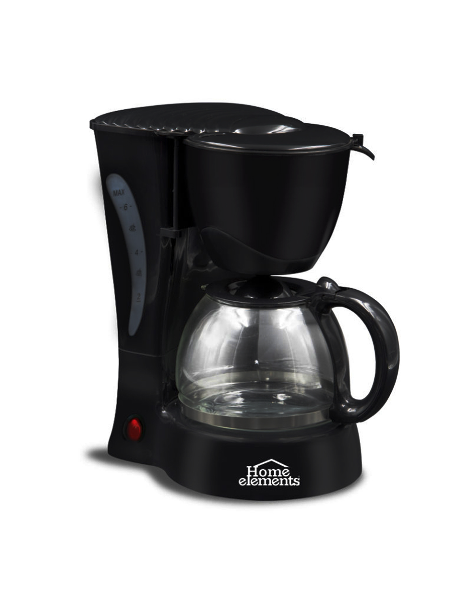 Cafetera Eléctrica 6 Tazas Home Elements 1
