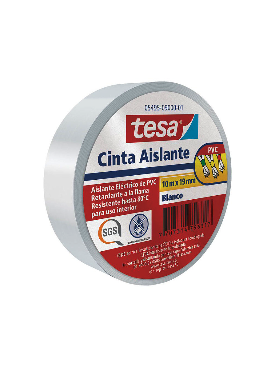 Cinta Aislante Blanca 19*10 1