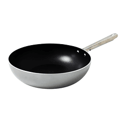 Wok Ilko Antiadherente 28Cm Silver Dsgn