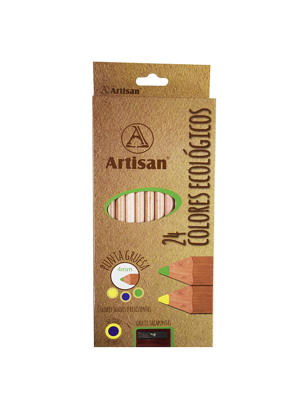 Colores Artisan Ecológico X 24 Unidades 1