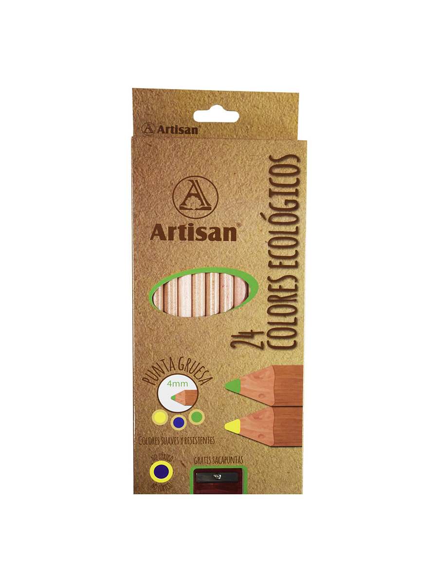 Colores Artisan Ecológico X 24 Unidades 1