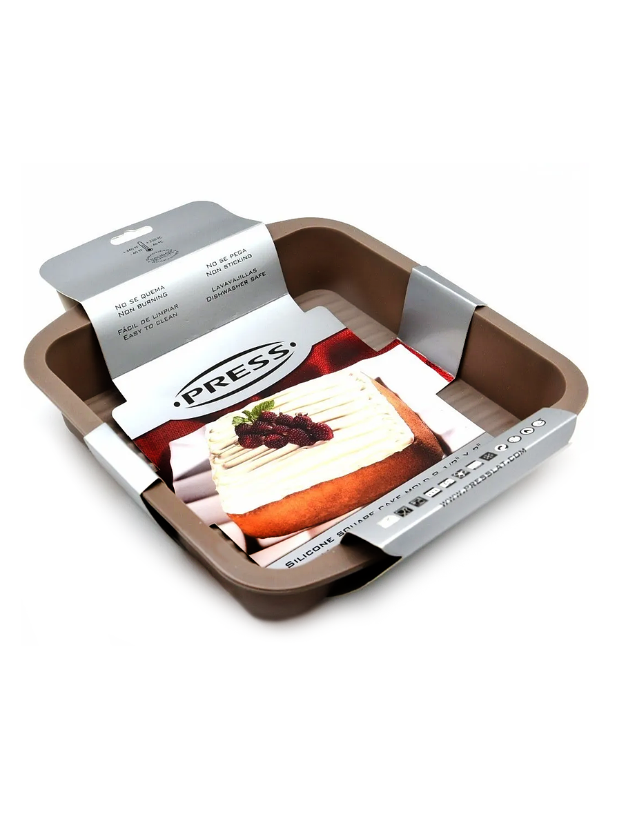 Molde Silicona Cuadrado Press 21.5 X 5.3 cm 2