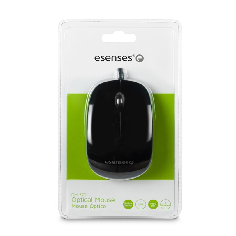Mouse Óptico Conexión USB Alámbrico 2