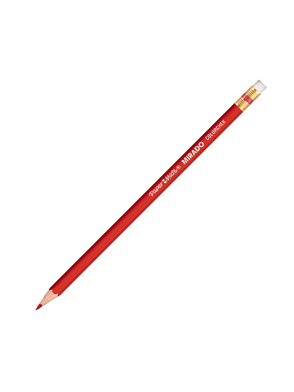Lápiz Colorcheck Rojo Paper Mate 1
