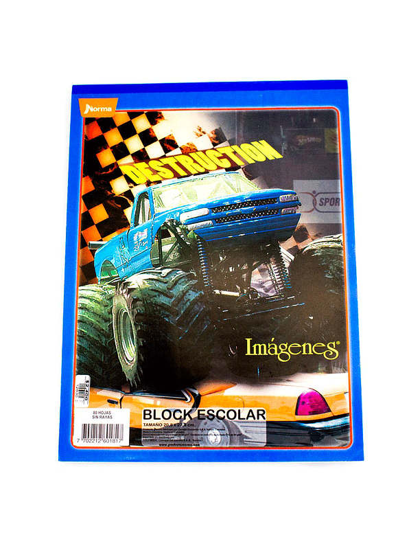 Block Norma Imágenes Carta Blanco 1