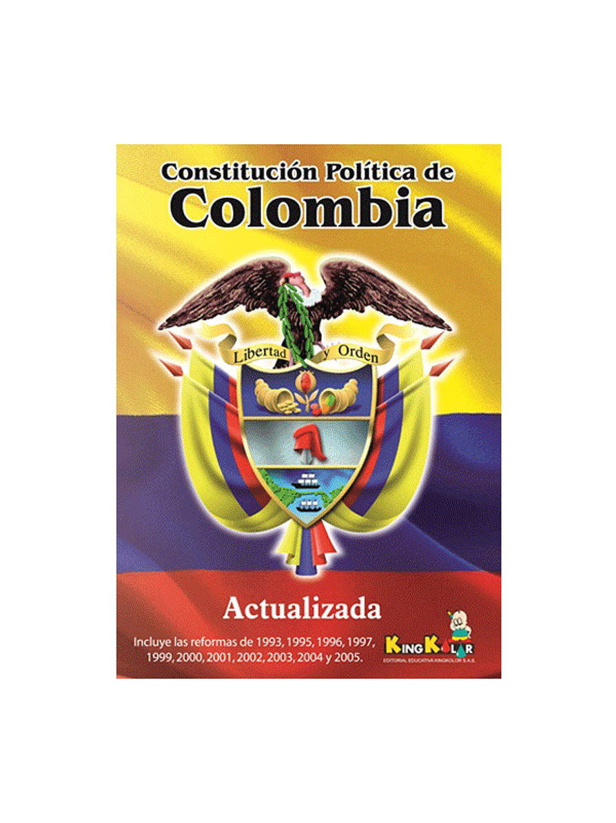 Constitucion Politica De Colombia 1