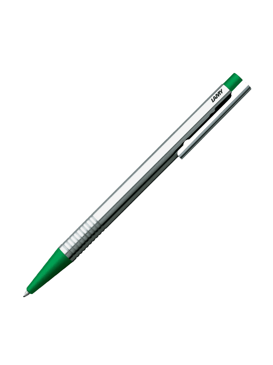 Bolígrafo Lamy Logo Acero Verde 1
