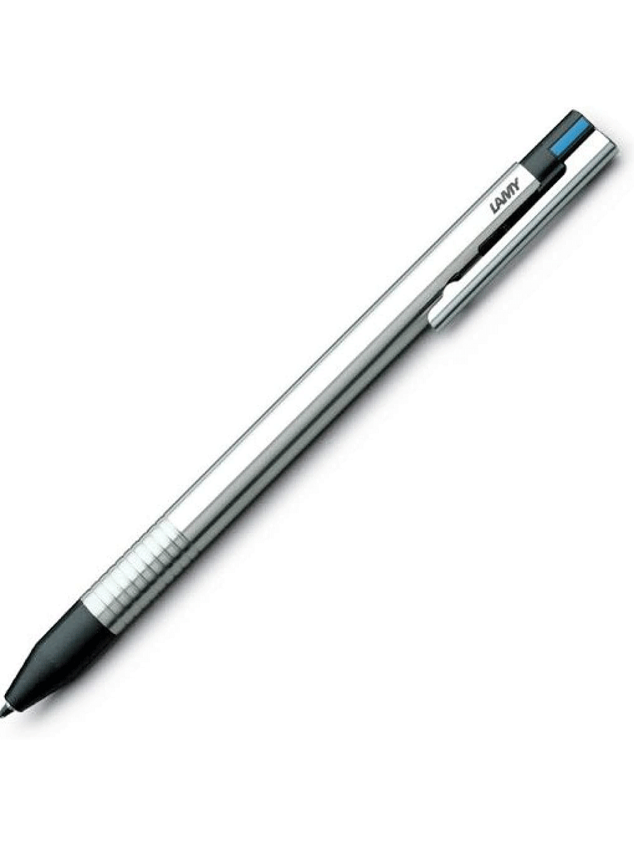 Bolígrafo Lamy Tri Pen Logo Acero 1