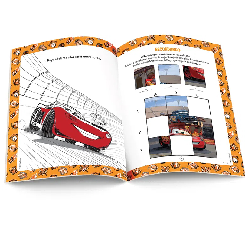 Libro De Actividades Primavera Cars 2