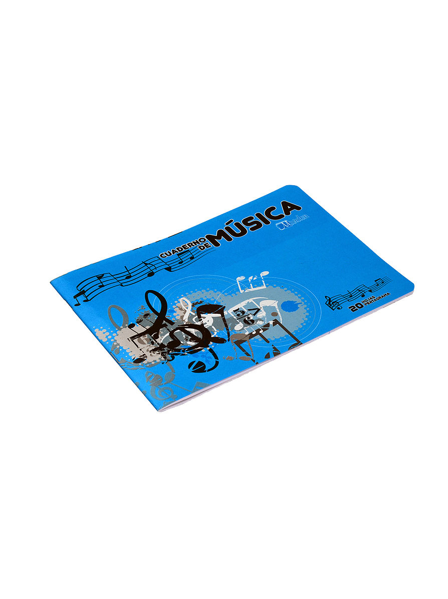 Cuaderno De Música Pentagramado 1