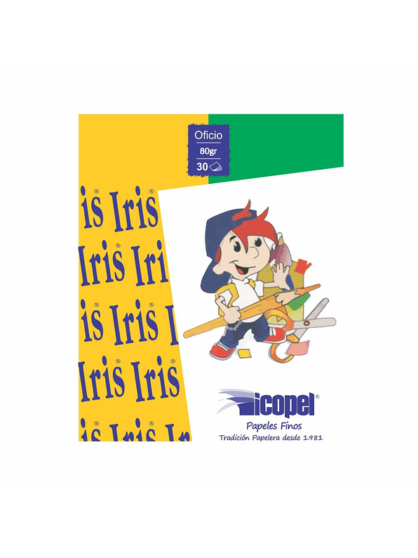 Block Papel Iris Oficio 1