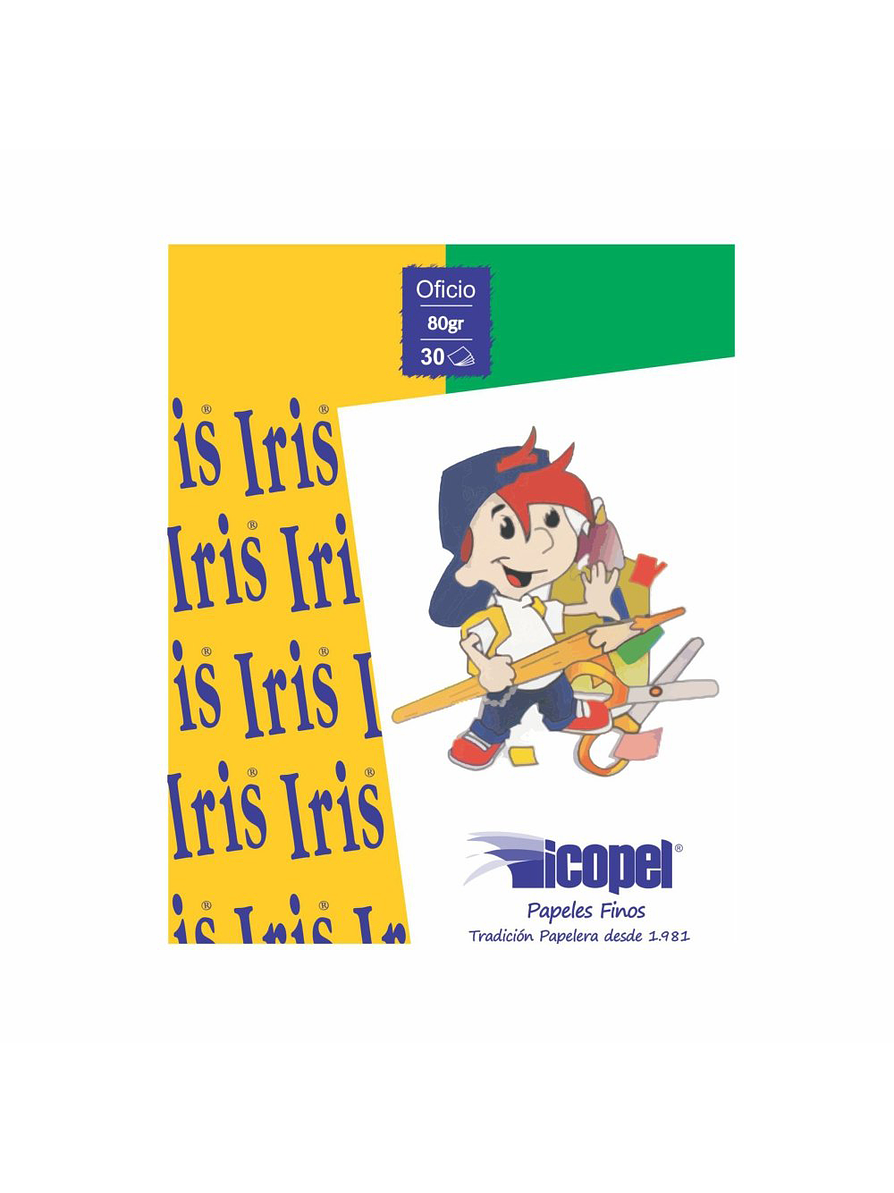 Block Papel Iris Oficio 1