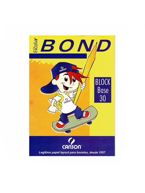 Block Papel Bond 1/8 115Gr 1