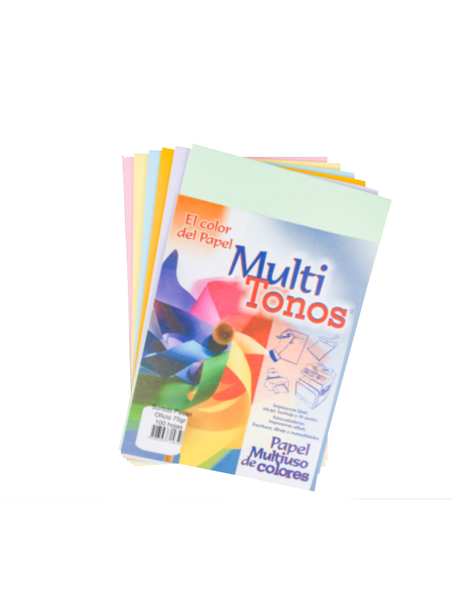 Papel Multiusos De Colores Carta 1