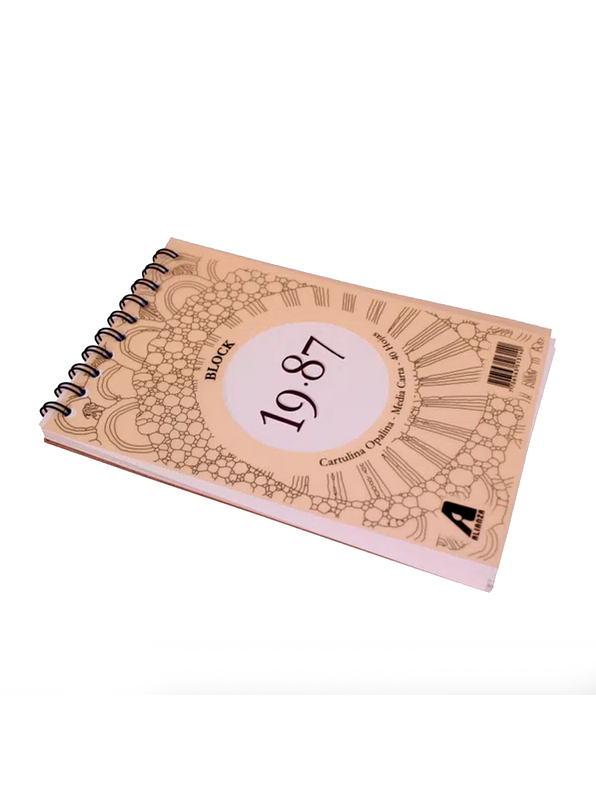 Block 19.87 Cartulina Opalina 1/2 Carta 1