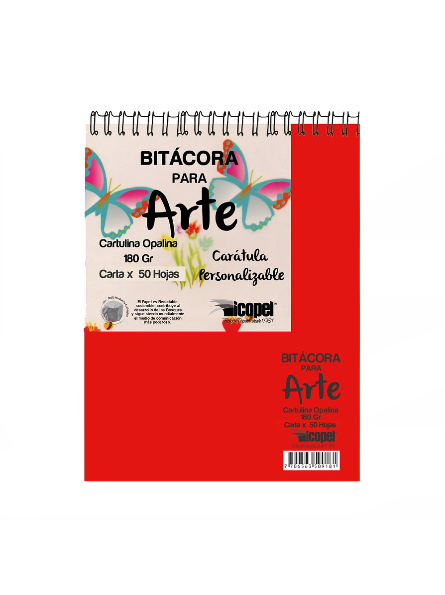 Bitácora Cartulina Opalina Carta 1