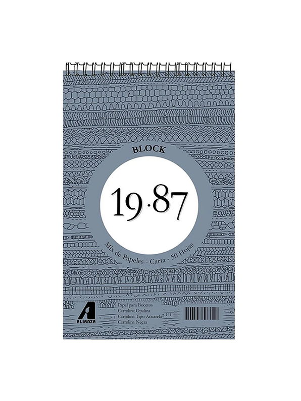 Block 19.87 Mix De Papeles Carta 1