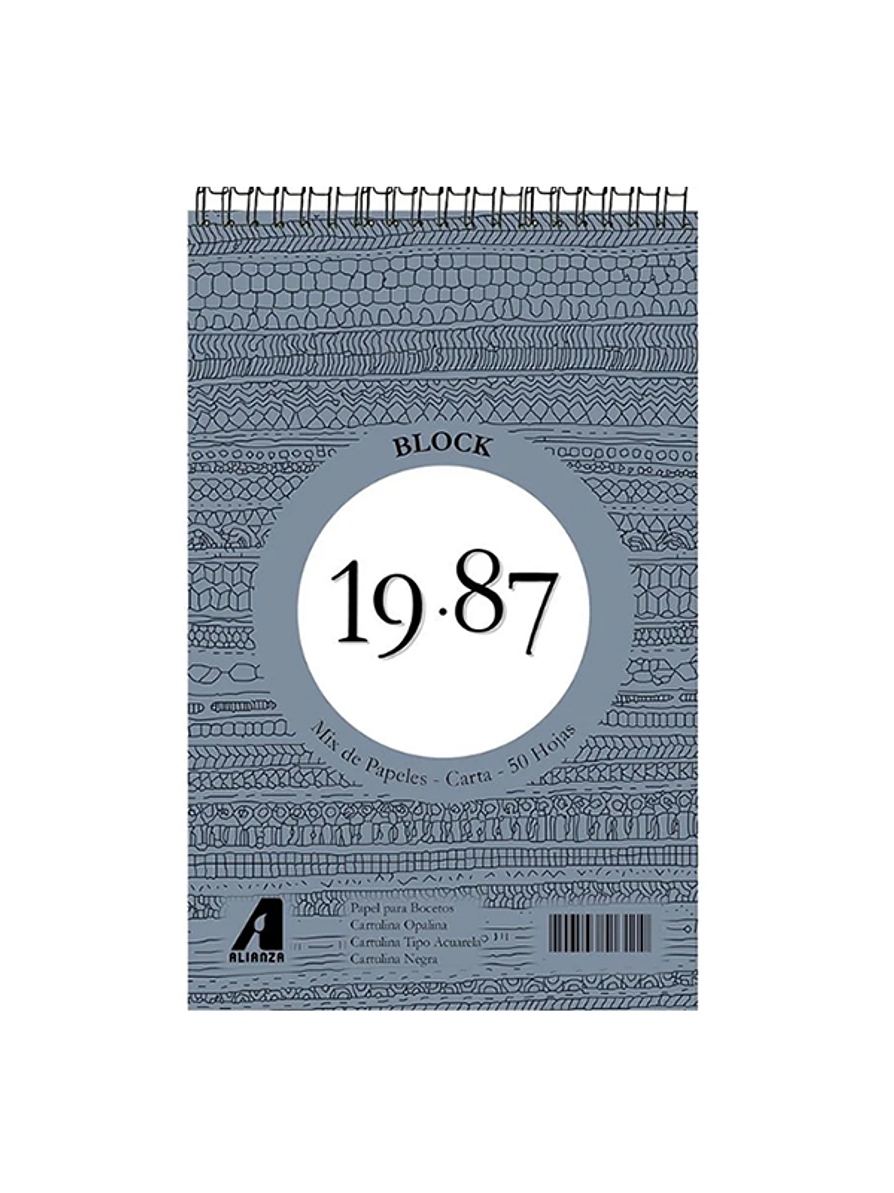 Block 19.87 Mix De Papeles Carta 1