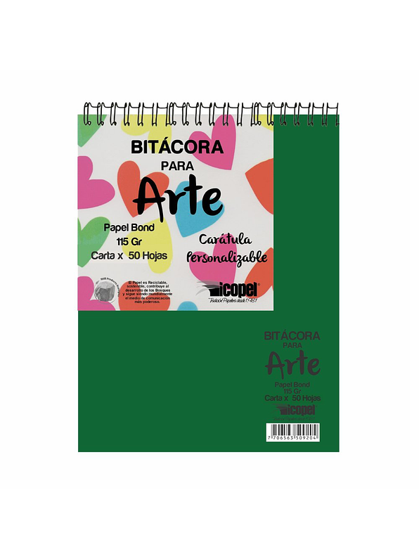 Bitácora Papel Bond Carta 1