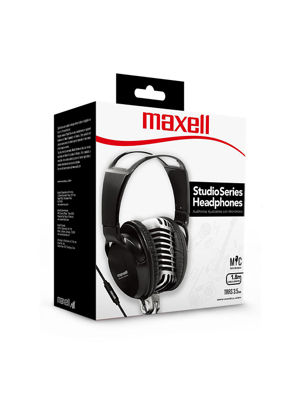 Maxell Audio Studio St-2000 Black Con Microfono  3