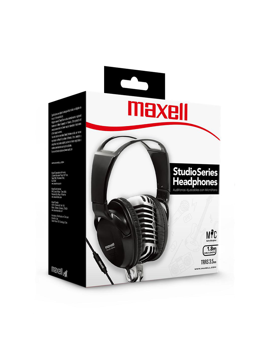 Maxell Audio Studio St-2000 Black Con Microfono  3