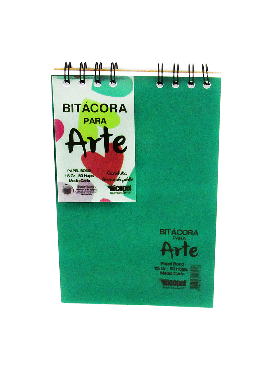 Bitácora Papel Bond 1/2 Carta 1