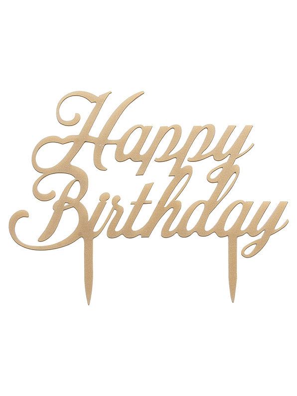 Topper Happy Birthday X 1 Unidad 1