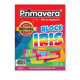 Block Iris Primavera
