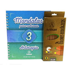 Kit Libro De Mándalas #3