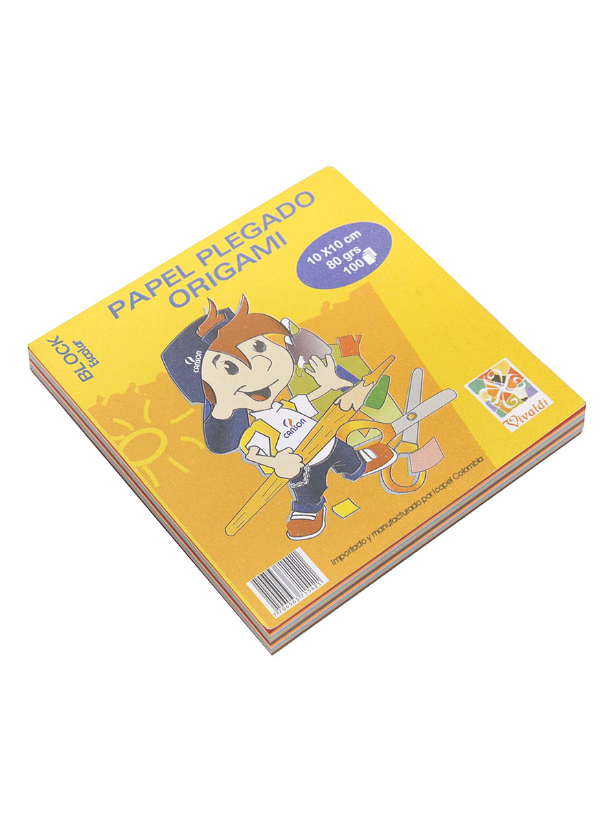Papel Plegado Origami 10 X 10 Cm 1