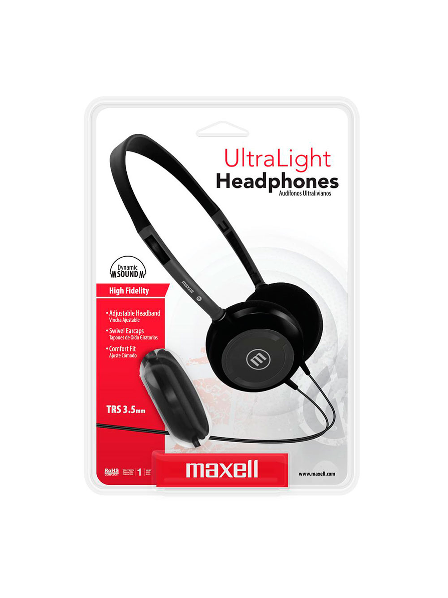 Audifono Maxell Hp-200 Headband Hp Con Micrófono 2