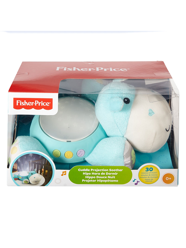 Fisher Price Hipopótamo Luminoso Hora De Dormir 1