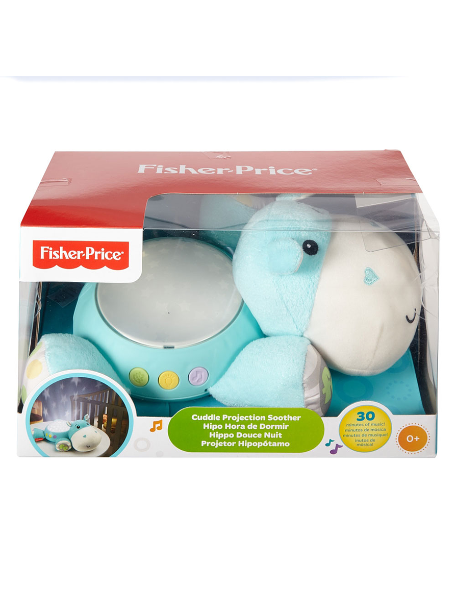 Fisher Price Hipopótamo Luminoso Hora De Dormir 1