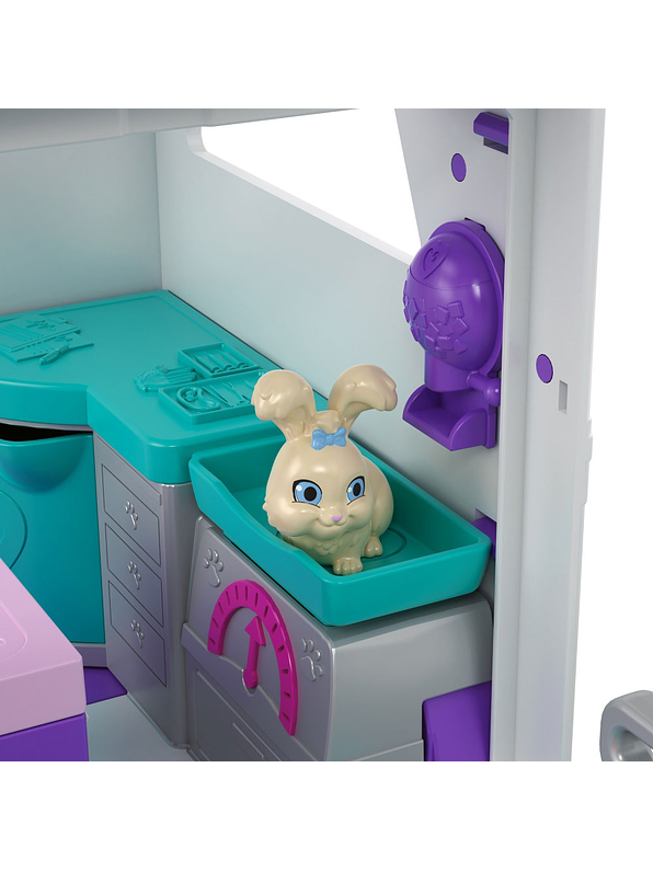 Polly Pocket Hospital Móvil De Animalitos 7