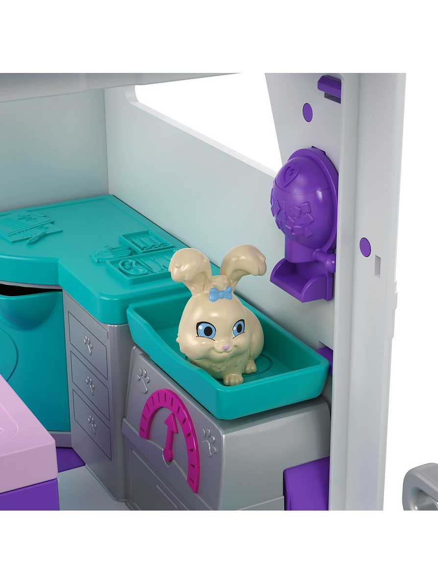 Polly Pocket Hospital Móvil De Animalitos 7