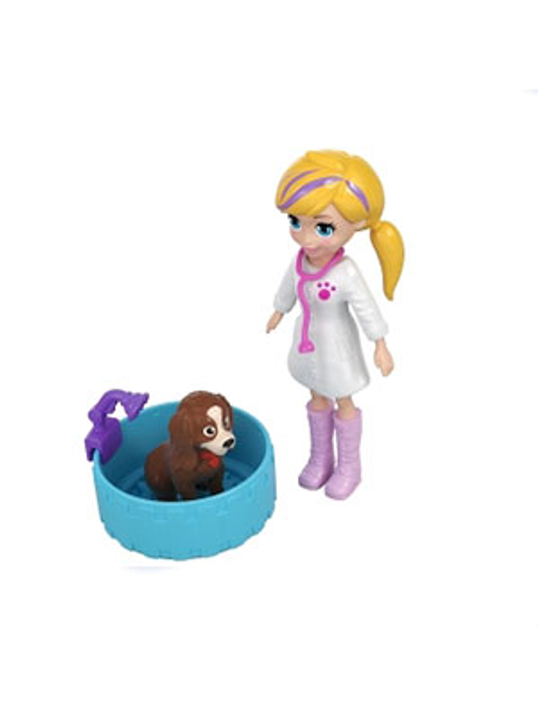 Polly Pocket Hospital Móvil De Animalitos 4