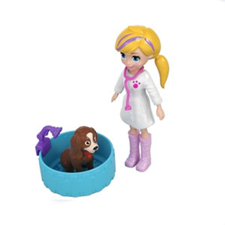 Polly Pocket Hospital Móvil De Animalitos 4