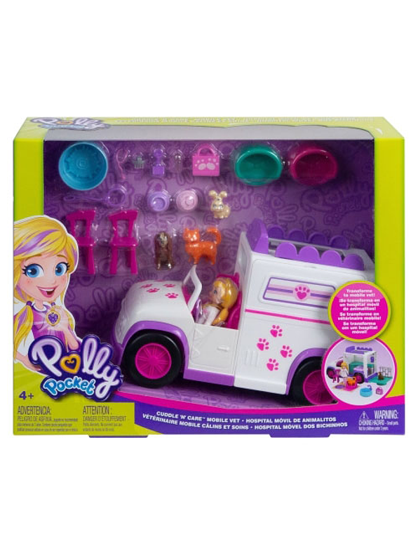 Polly Pocket Hospital Móvil De Animalitos 1