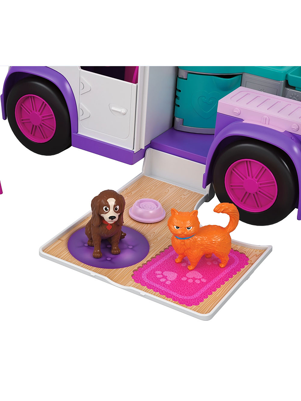 Polly Pocket Hospital Móvil De Animalitos 5