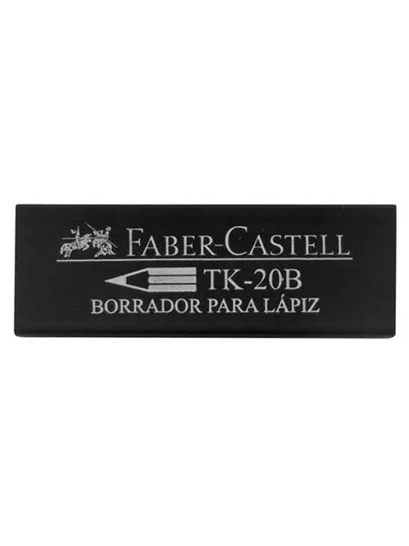 Borrador Faber-Castell TK-20 Negro 1