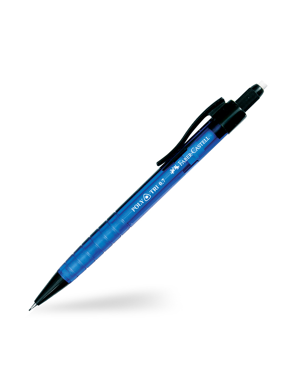Portaminas Faber-Castell Poly Tri Click 0.7 Translucido 1