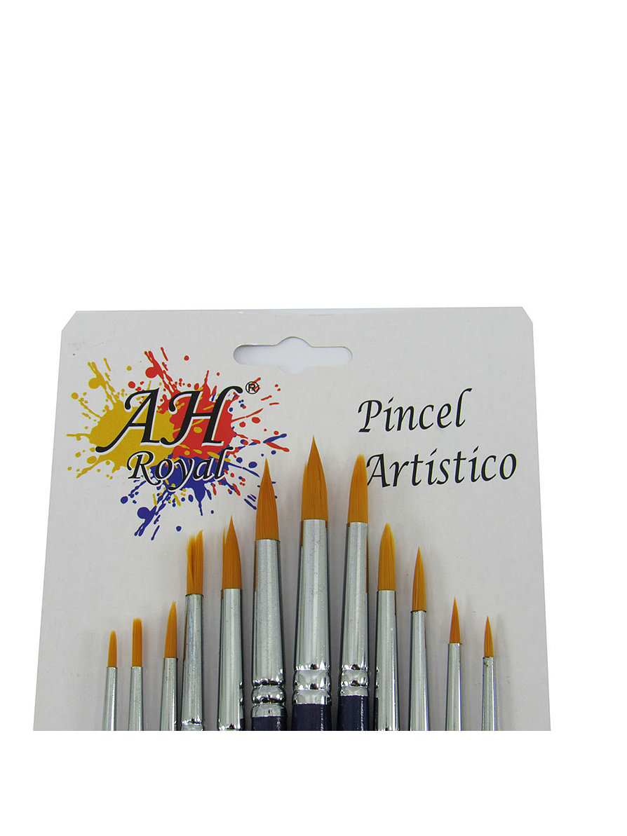 Juego De Pinceles Royal X 12 Unidades 2