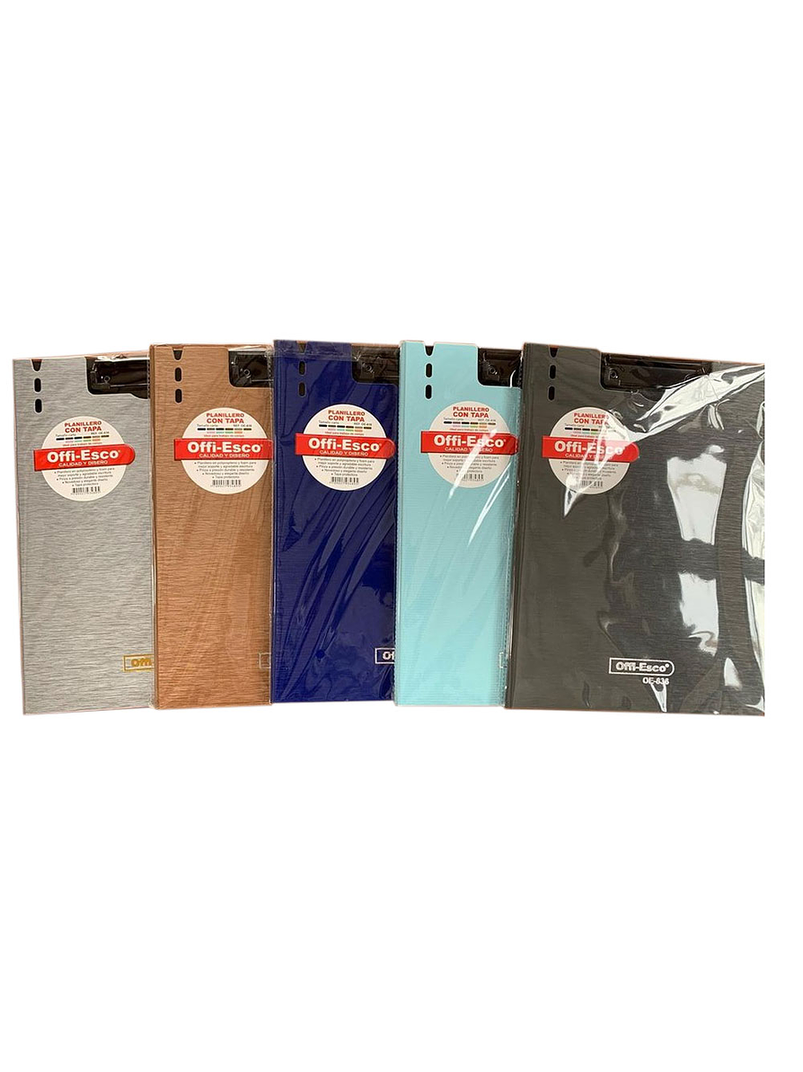 Planillero Con Tapa Carta 1