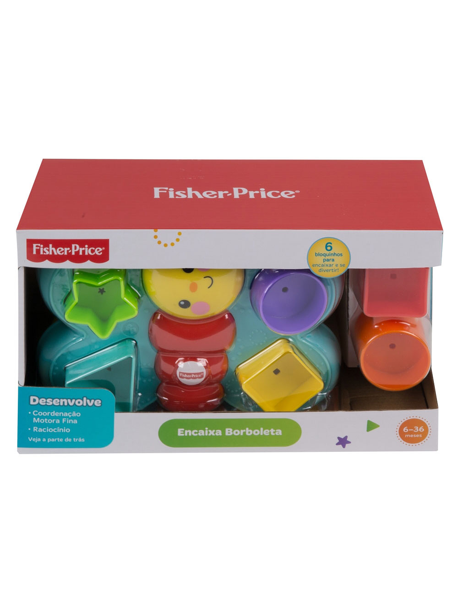 Fisher Price Mariposa De Bloques Divertidos 1