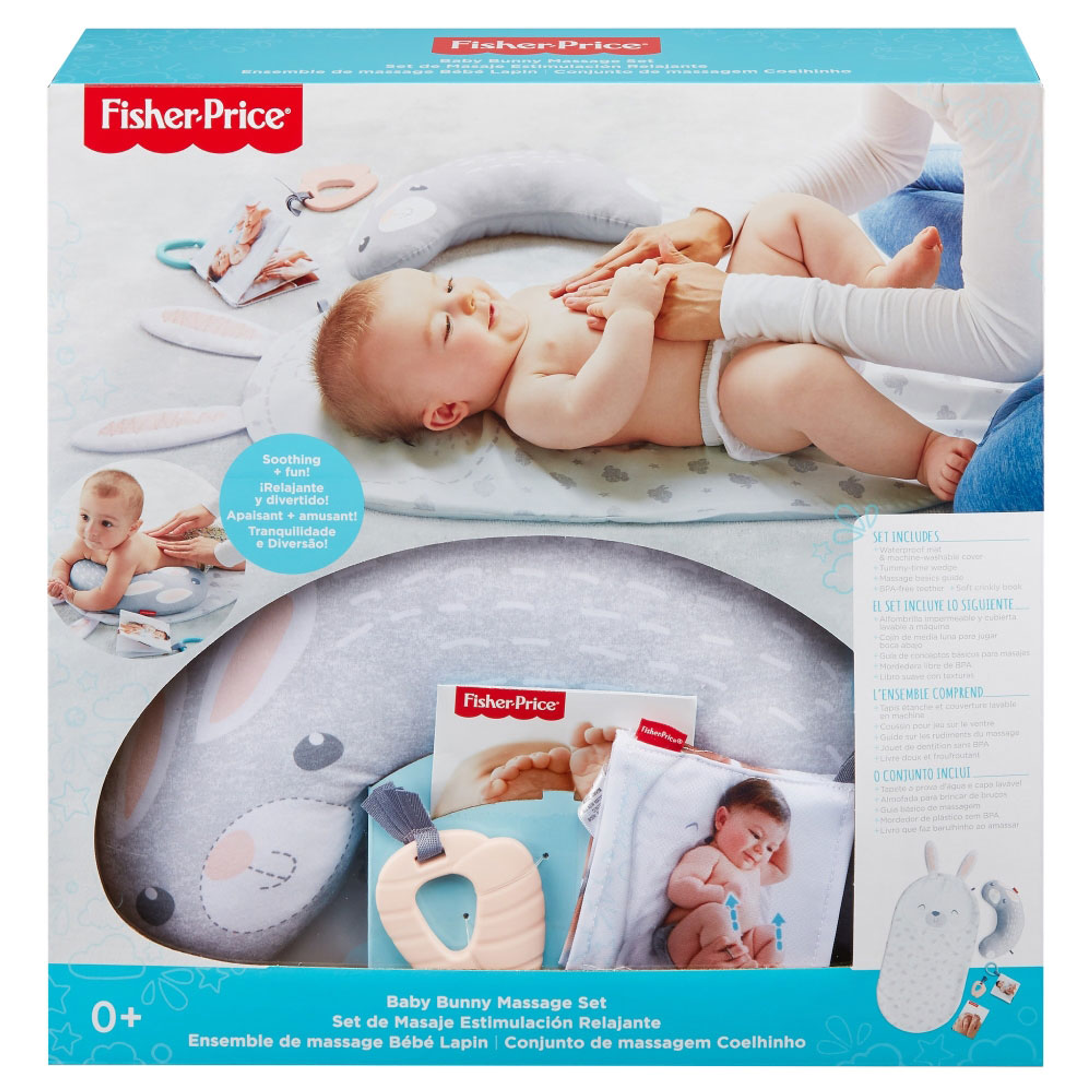 Fisher Price Set De Masaje Estimulación Relajante 2