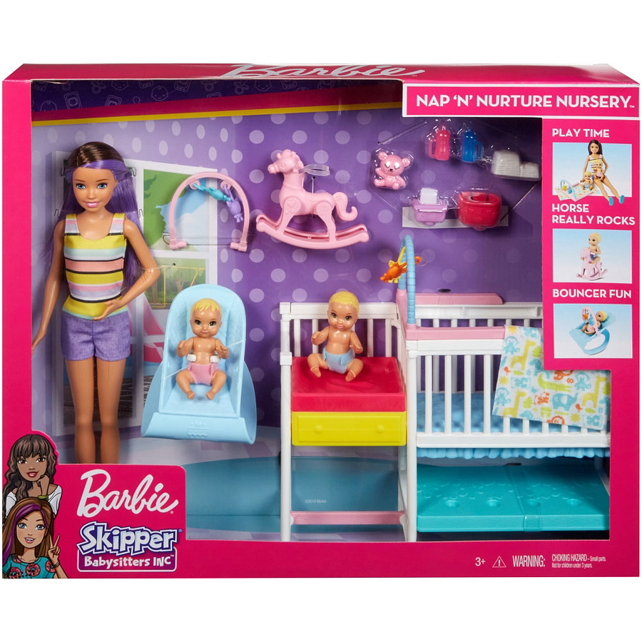 Barbie Skipper Guardería De Bebés 3