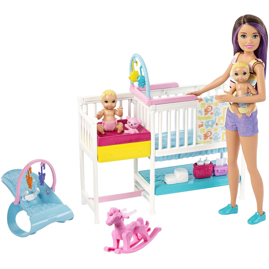 Barbie Skipper Guardería De Bebés 5